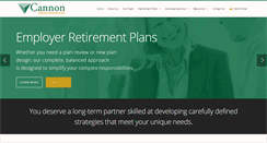 Desktop Screenshot of cannonfinancialstrategists.com